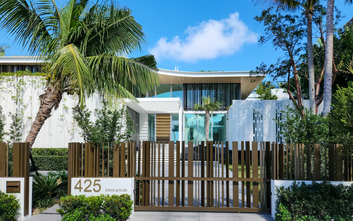 Representative residential architecture for Palm Terrace